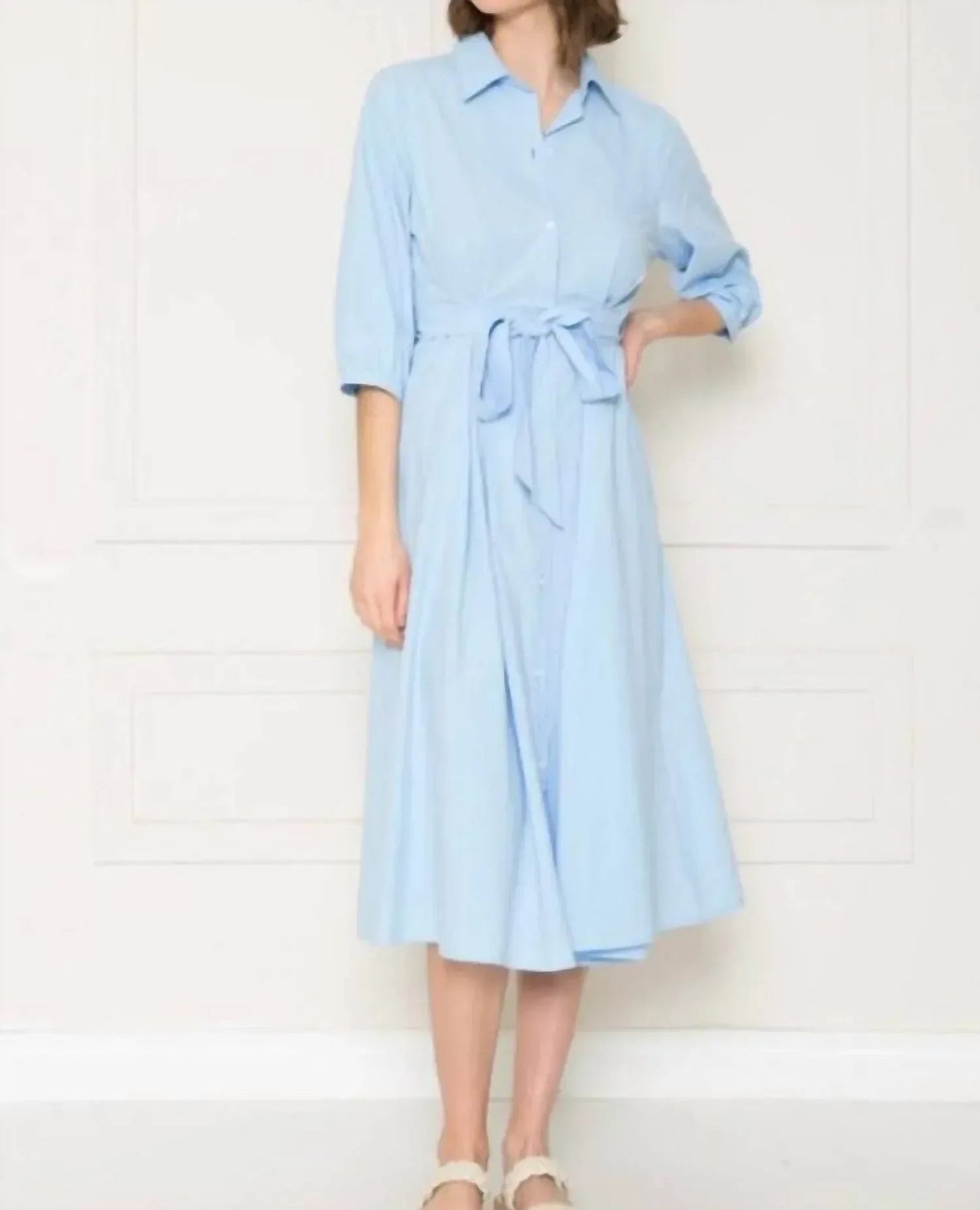 Midi Shirt Dress