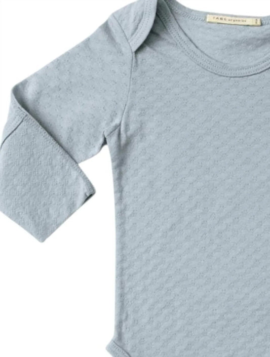 Baby's Pointelle Onesie With Handcovers