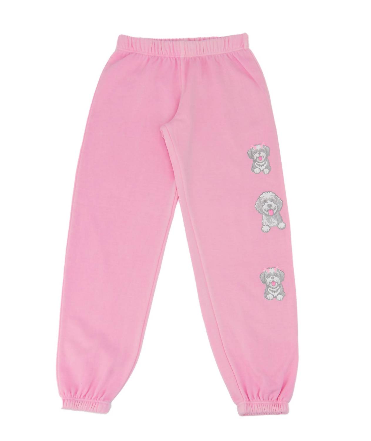 Girls 3 Pups Sweatpants