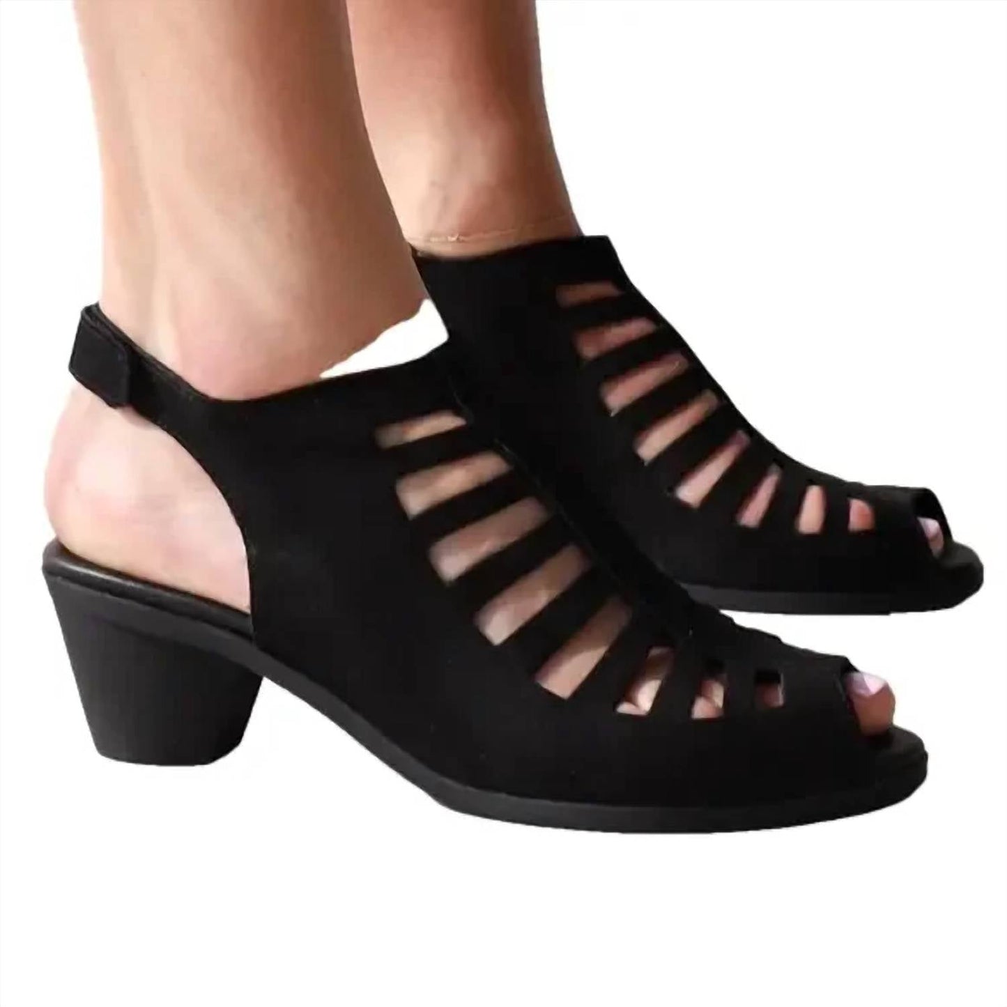 Damen Soexor Blockabsatz Riemchensandalen