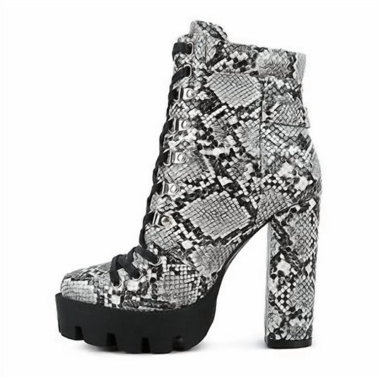 Women's Spruce Motorcyle Heeled Boot