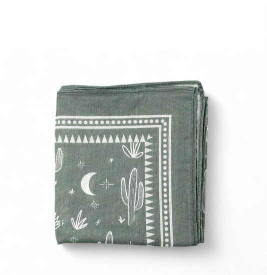 CACTUS PRINT BANDANA