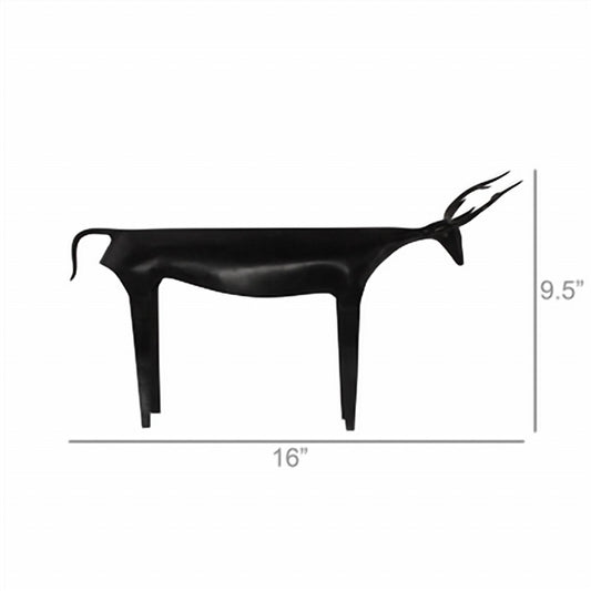 Dekoration Hirsch Rost-Optik
