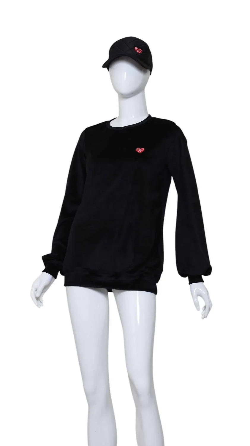 Women's Velvet Long Sleeve Top