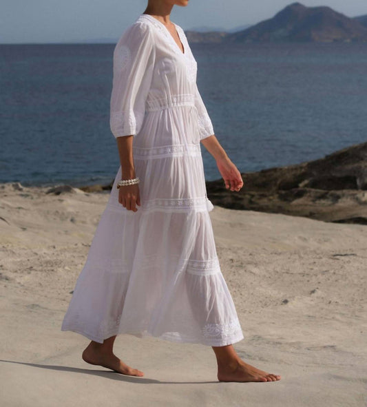 Azul Kaftan Maxi Dress