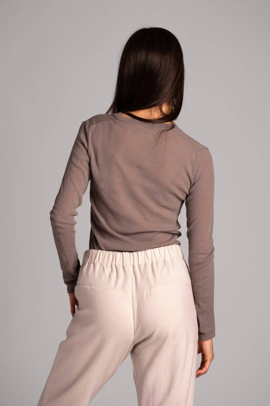 Cotton Long Sleeve Pullover