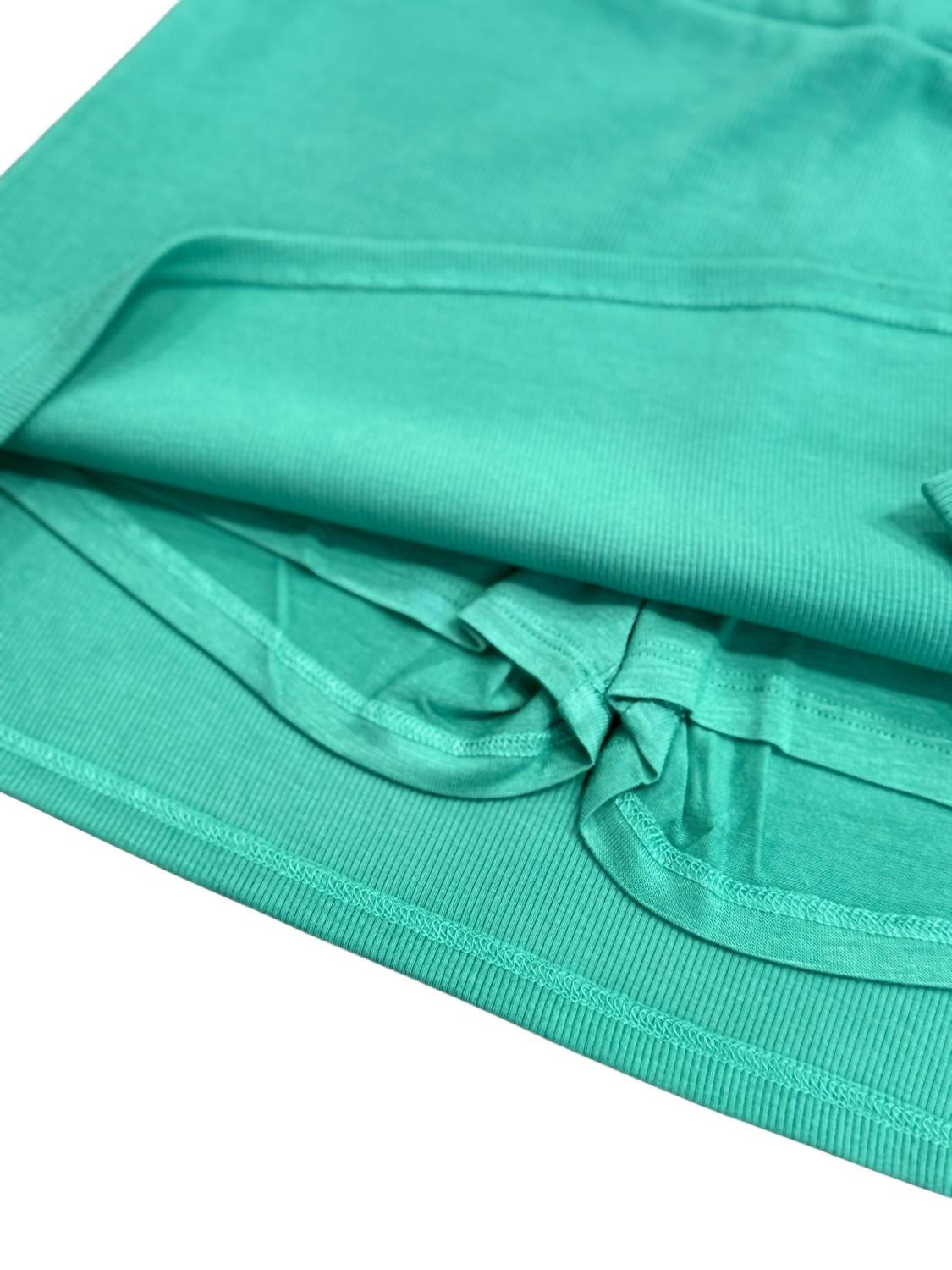 Mädchen-Skort aus Rippen-Viskose