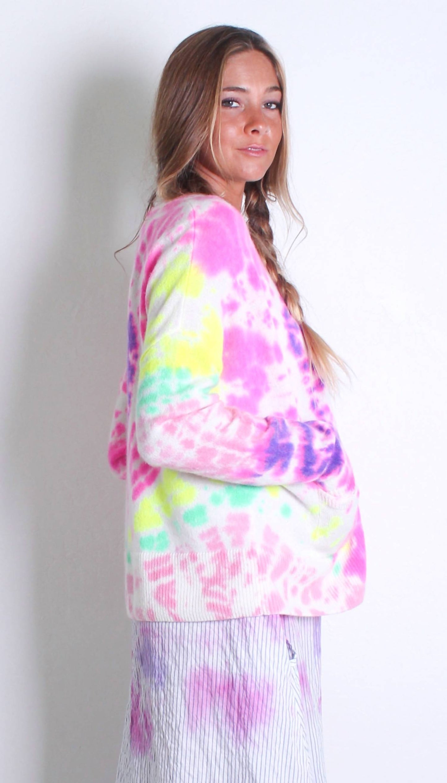 Cardigan mit langen Ärmeln und Taschen