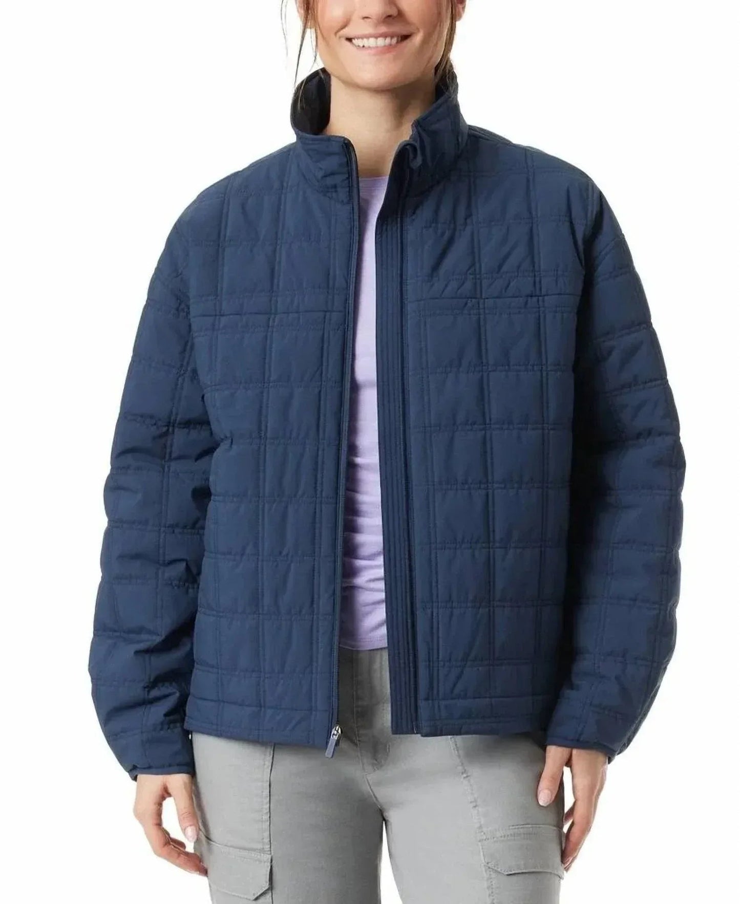 Damen Übergroße Pufferjacke für den Frühling