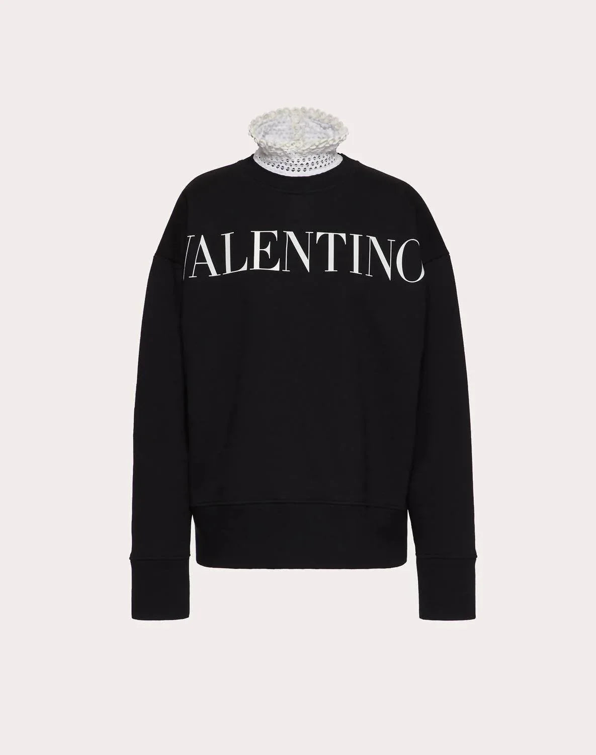 Besticktes Jersey-Sweatshirt