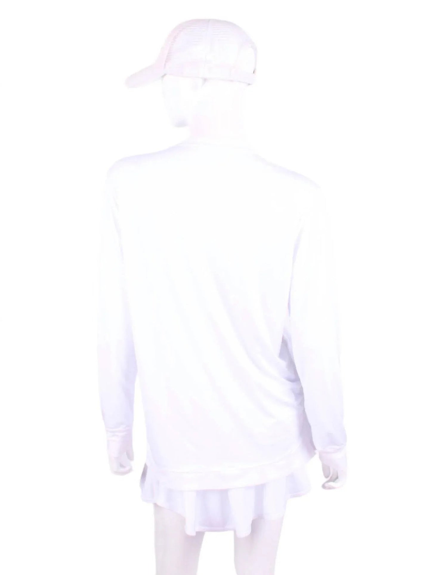Damen Langarmshirt mit tiefem V-Ausschnitt