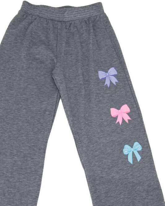 Mädchen-Tate-Teddy-Trio-Sweatpants mit weitem Bein