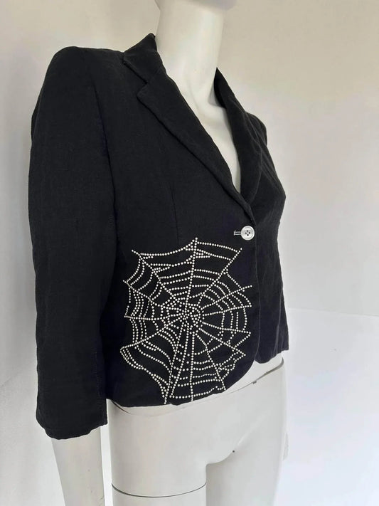 Women's Spider Webs Blazer