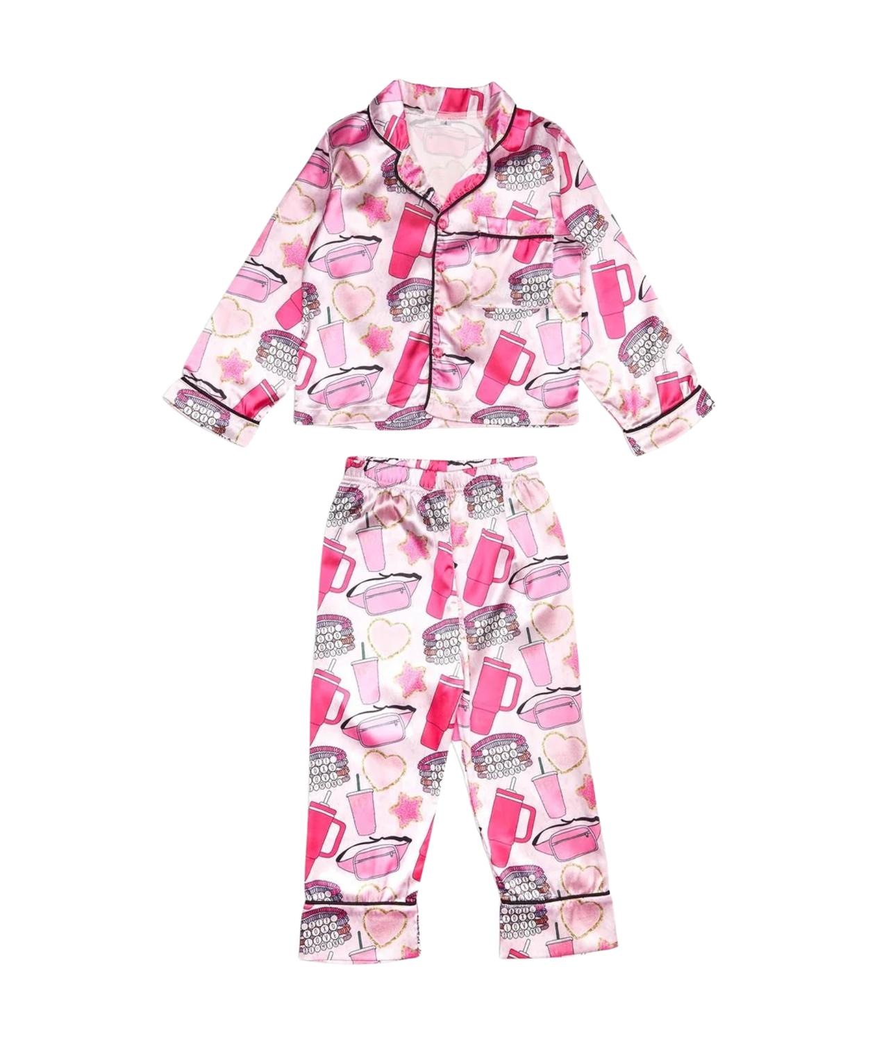 Girl's Trendy Girl Silky Set