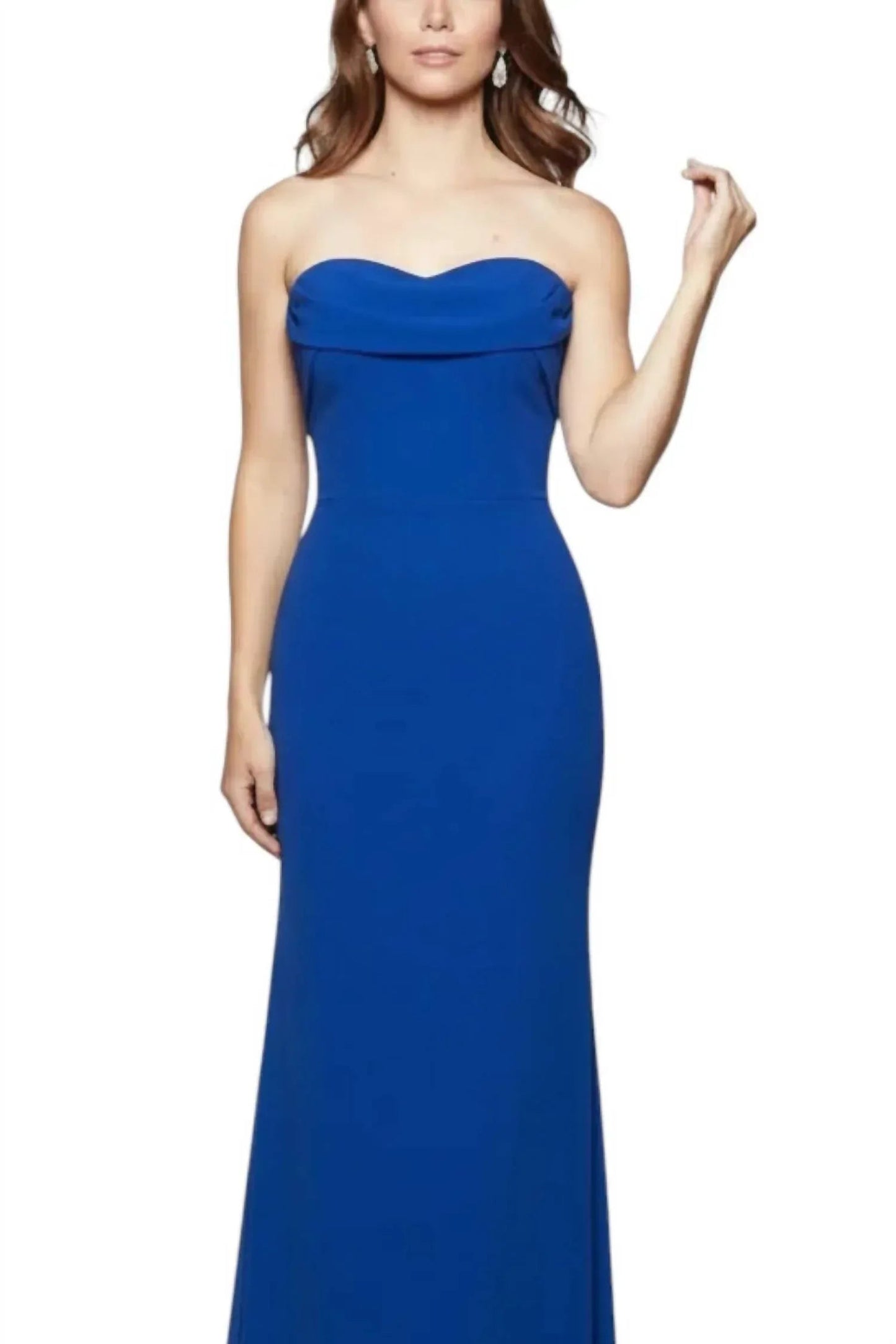 Flowing Cowl Neck Muse Maxi Dress