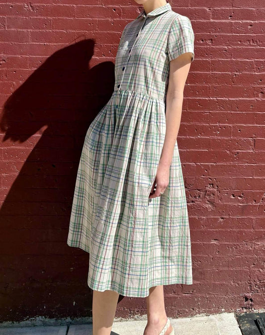 Hope Baumwoll-Karo-Kleid