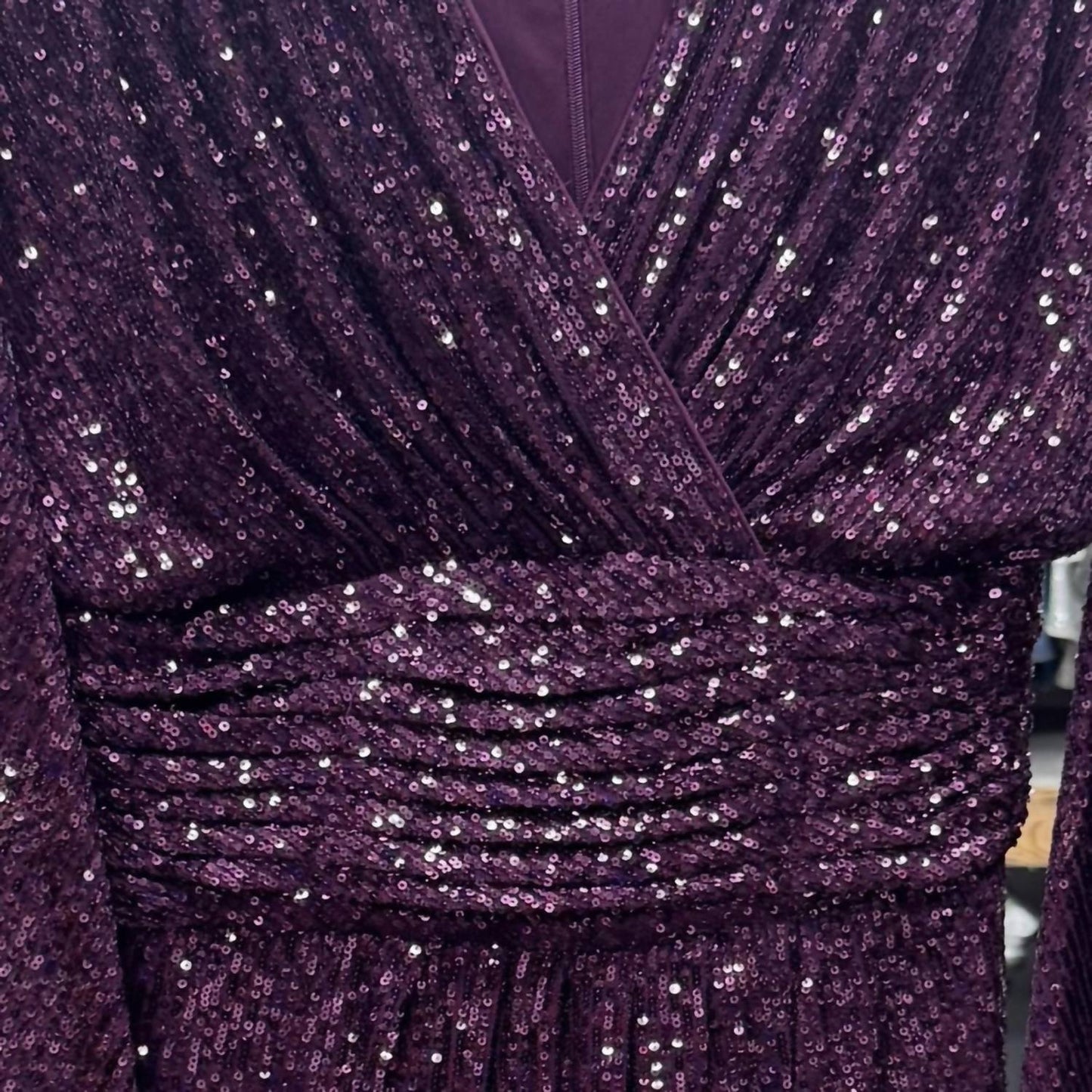 Elegant Sequin Maxi Dress