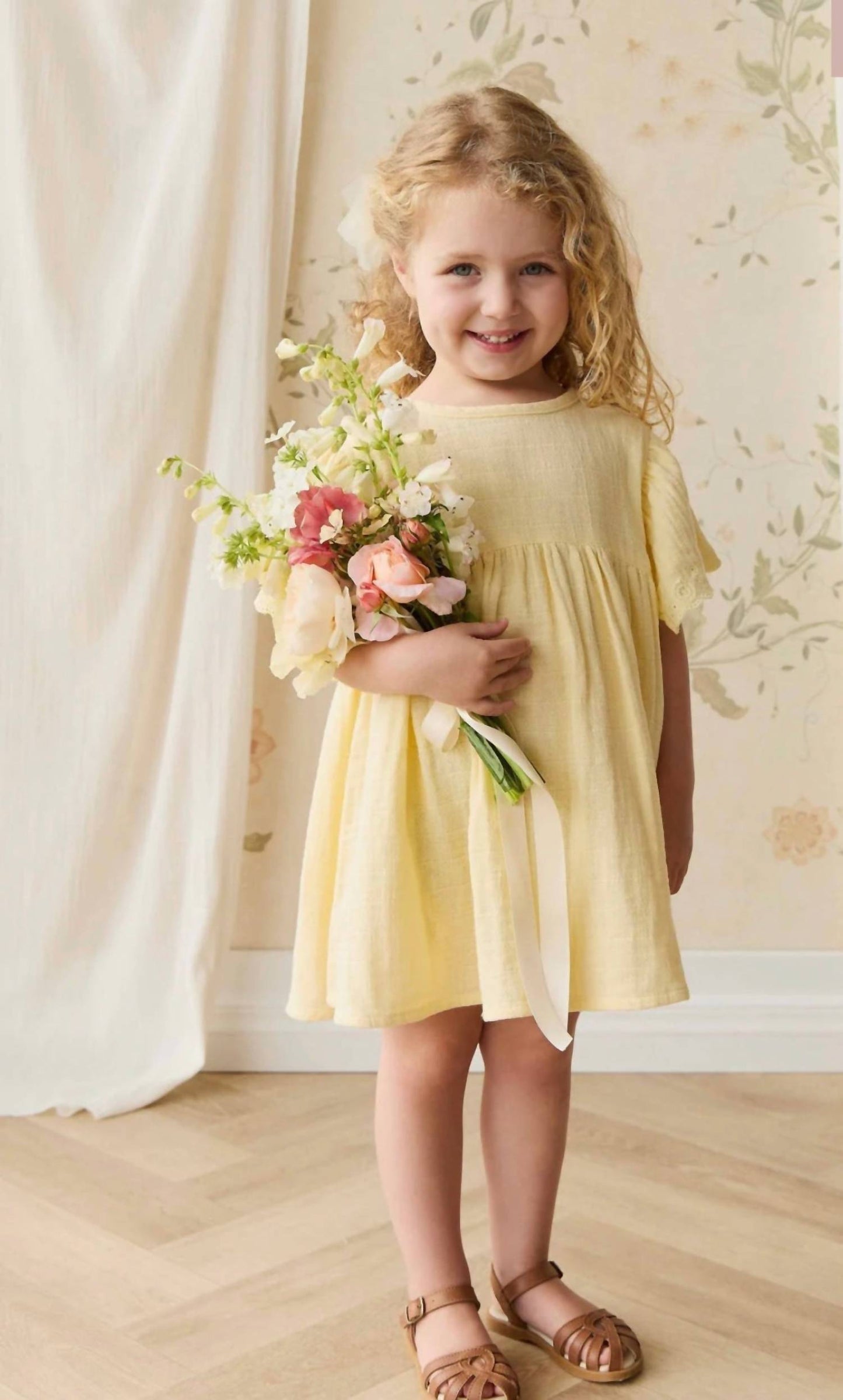 Organic Cotton Musselin-Kleid Phillipa