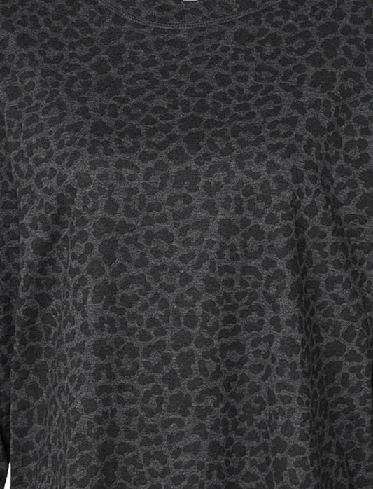 Women's Spotted Leopard Tee Top