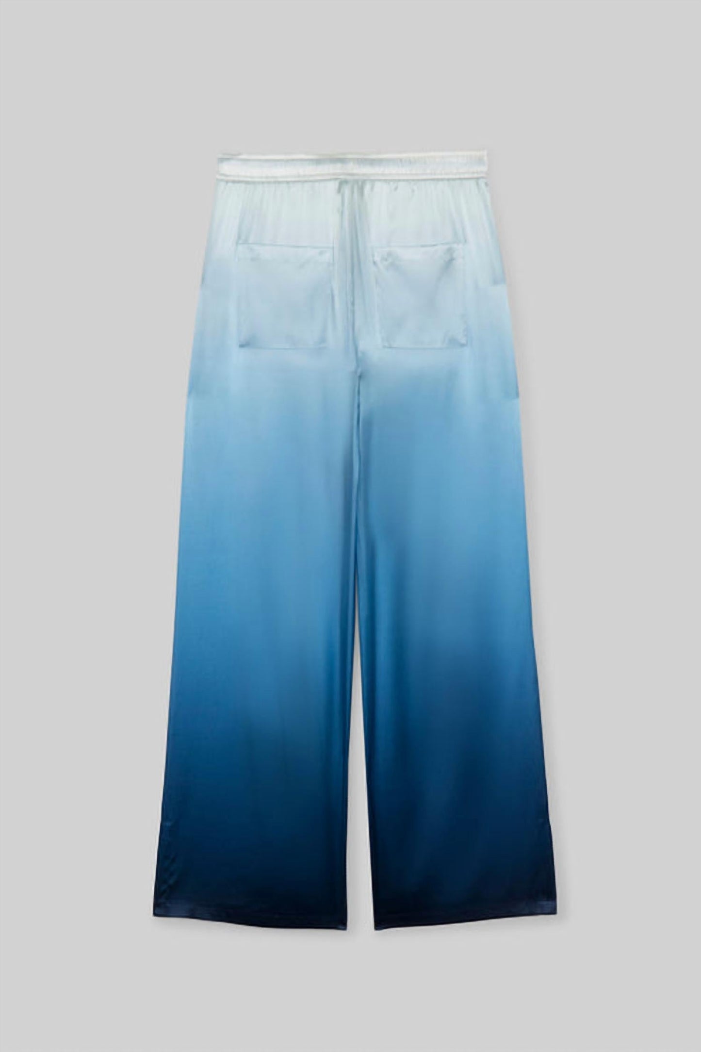Baimy Wide Leg Silk Pants