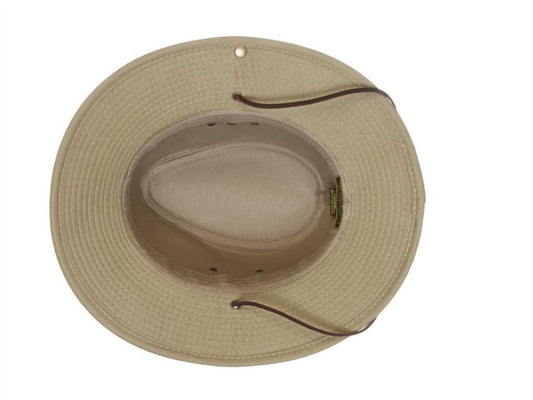 Damen Outback-Hut aus gebürstetem Twill