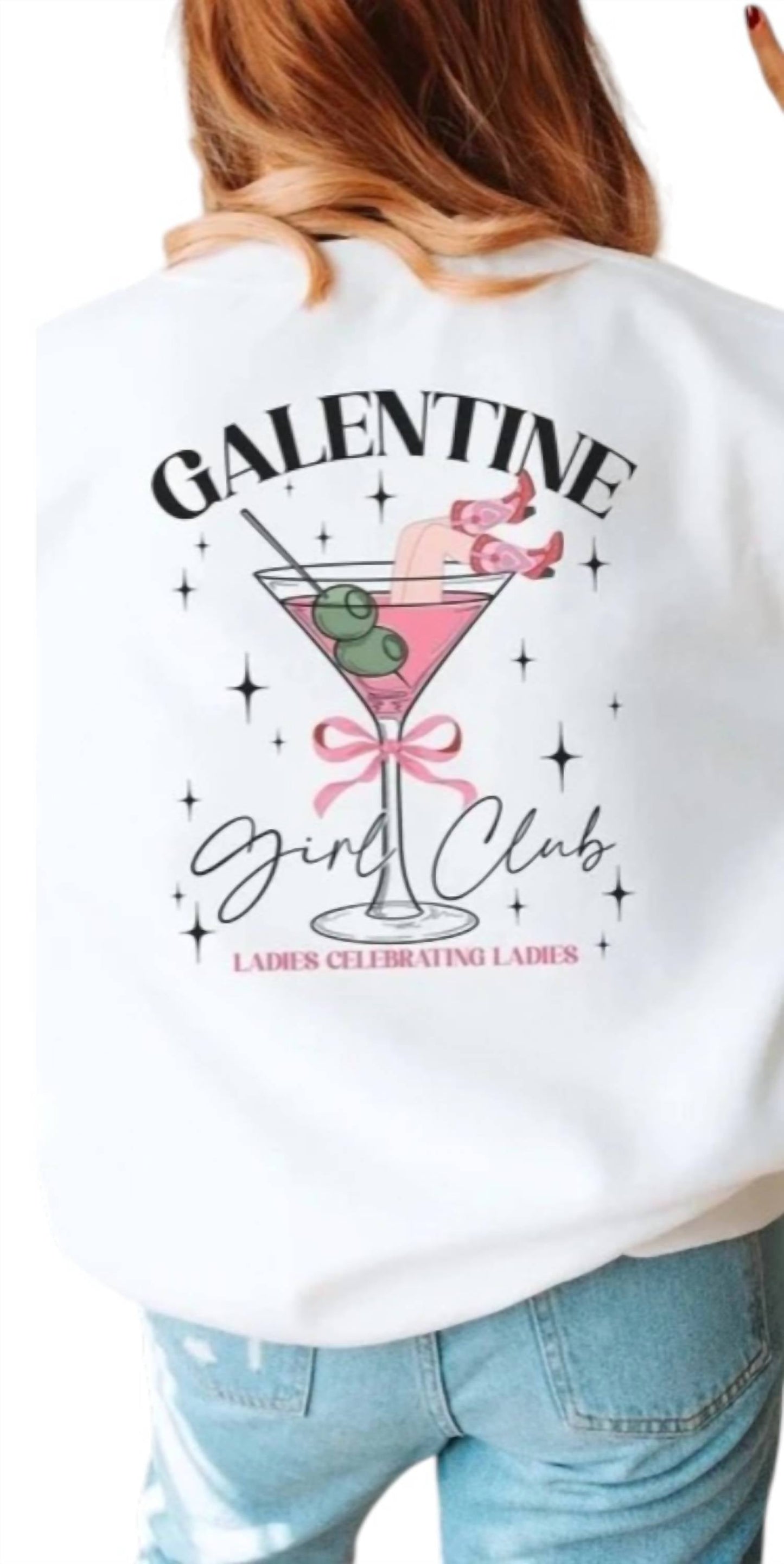 Galentine's Girls Club Sweatshirt