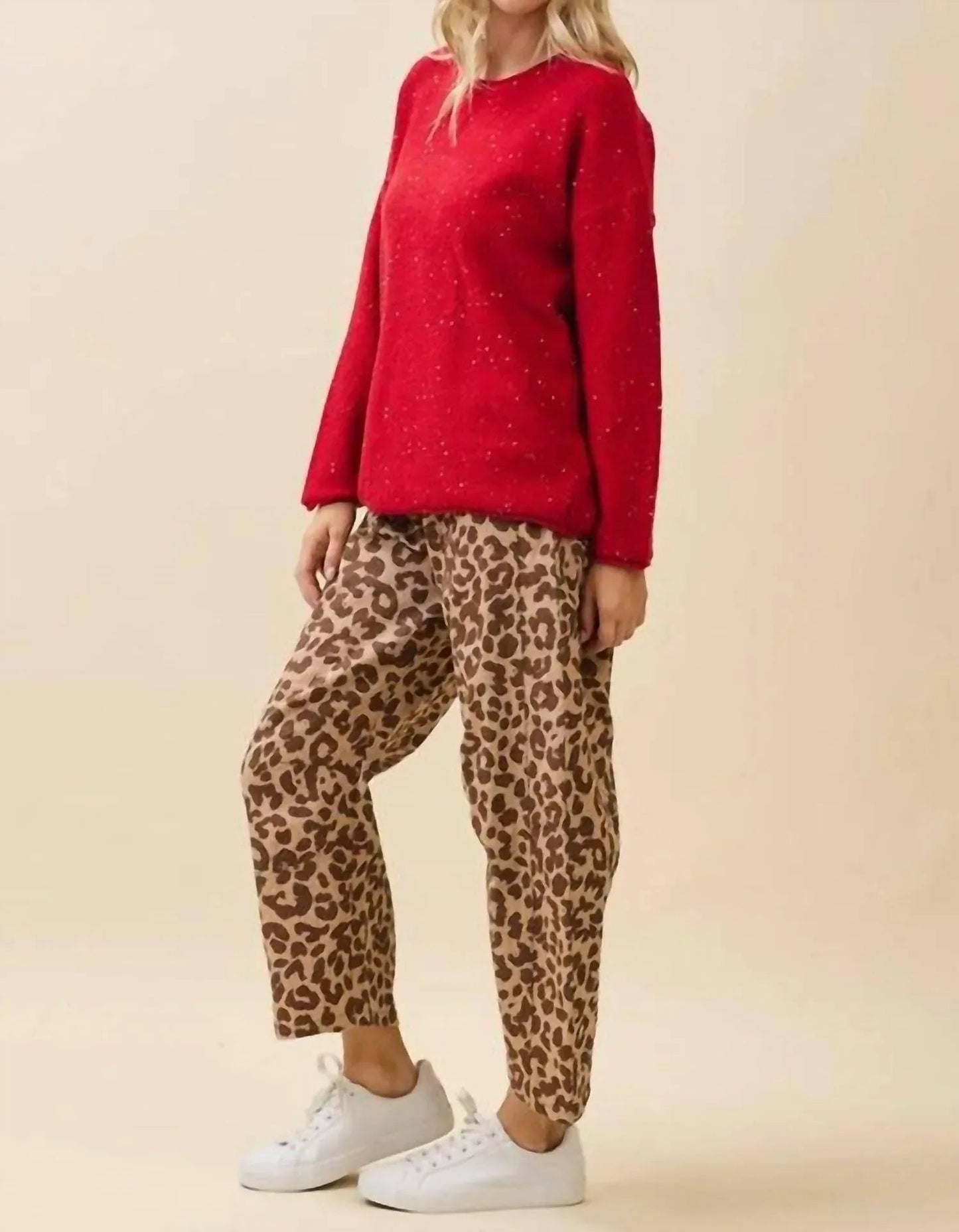 Ruby-Glanz-Pullover