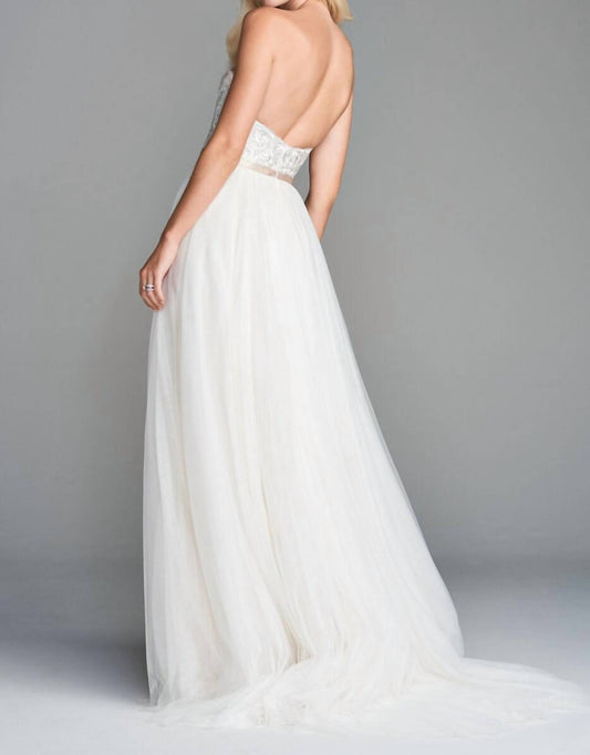 Yvaine Strapless A-line Bridal Dress