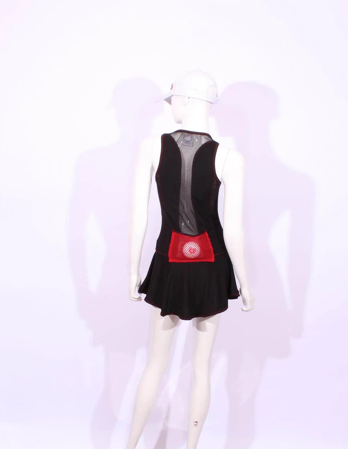 Andrea-Mesh-Minikleid für Damen