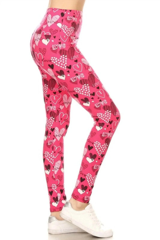 Valentinstags-Herz-Leggings