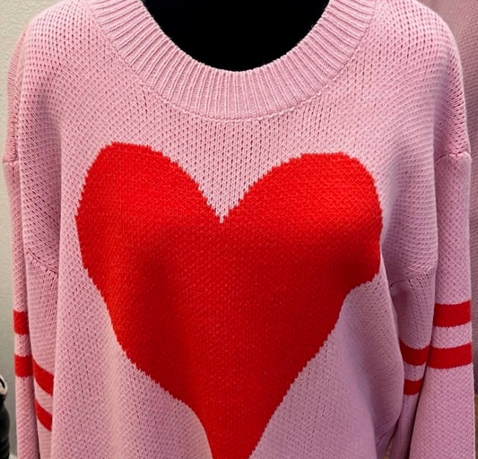 Women's Heart Sweater