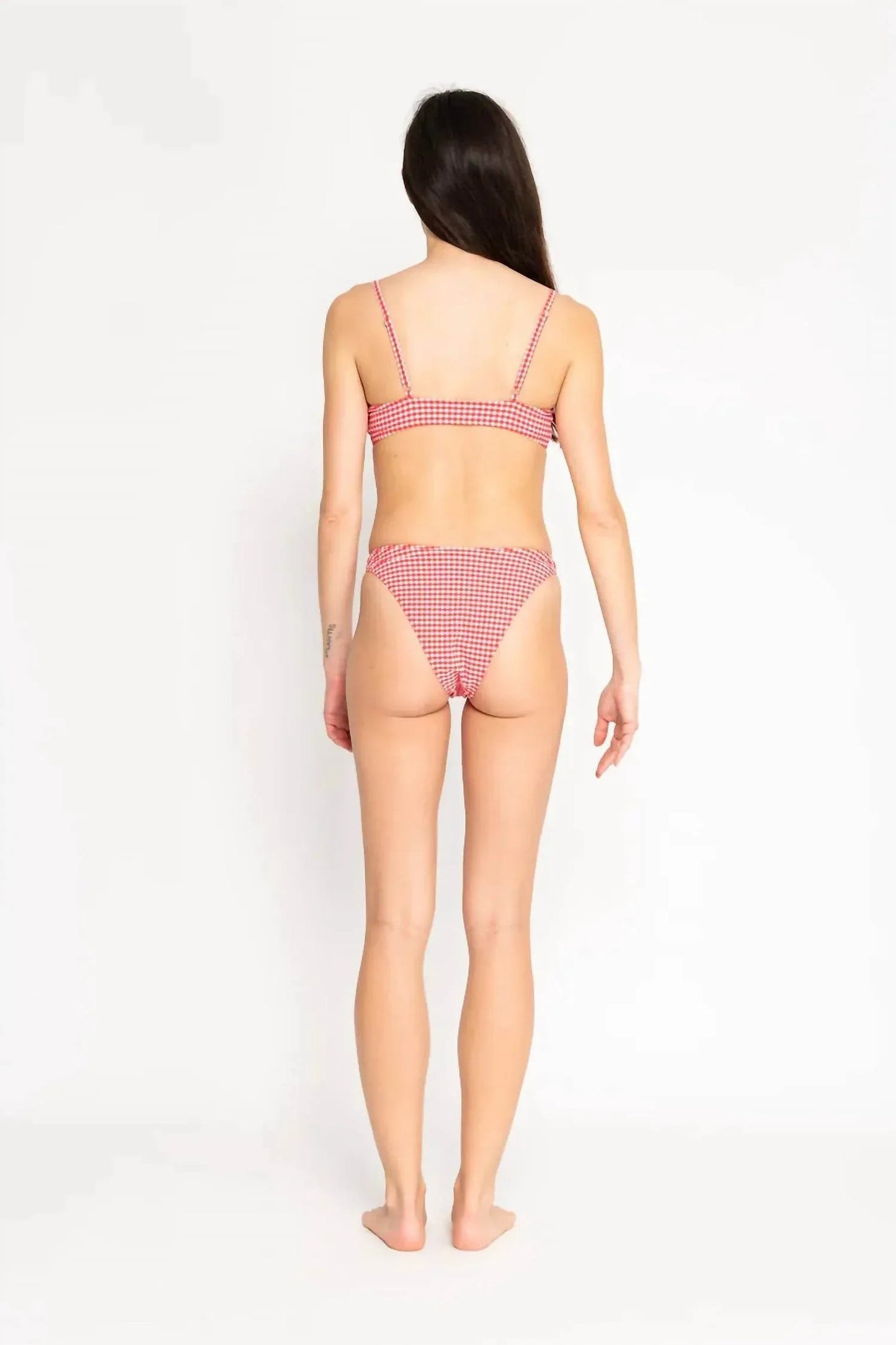 Women's Gingham Bikini Set Swimsuit