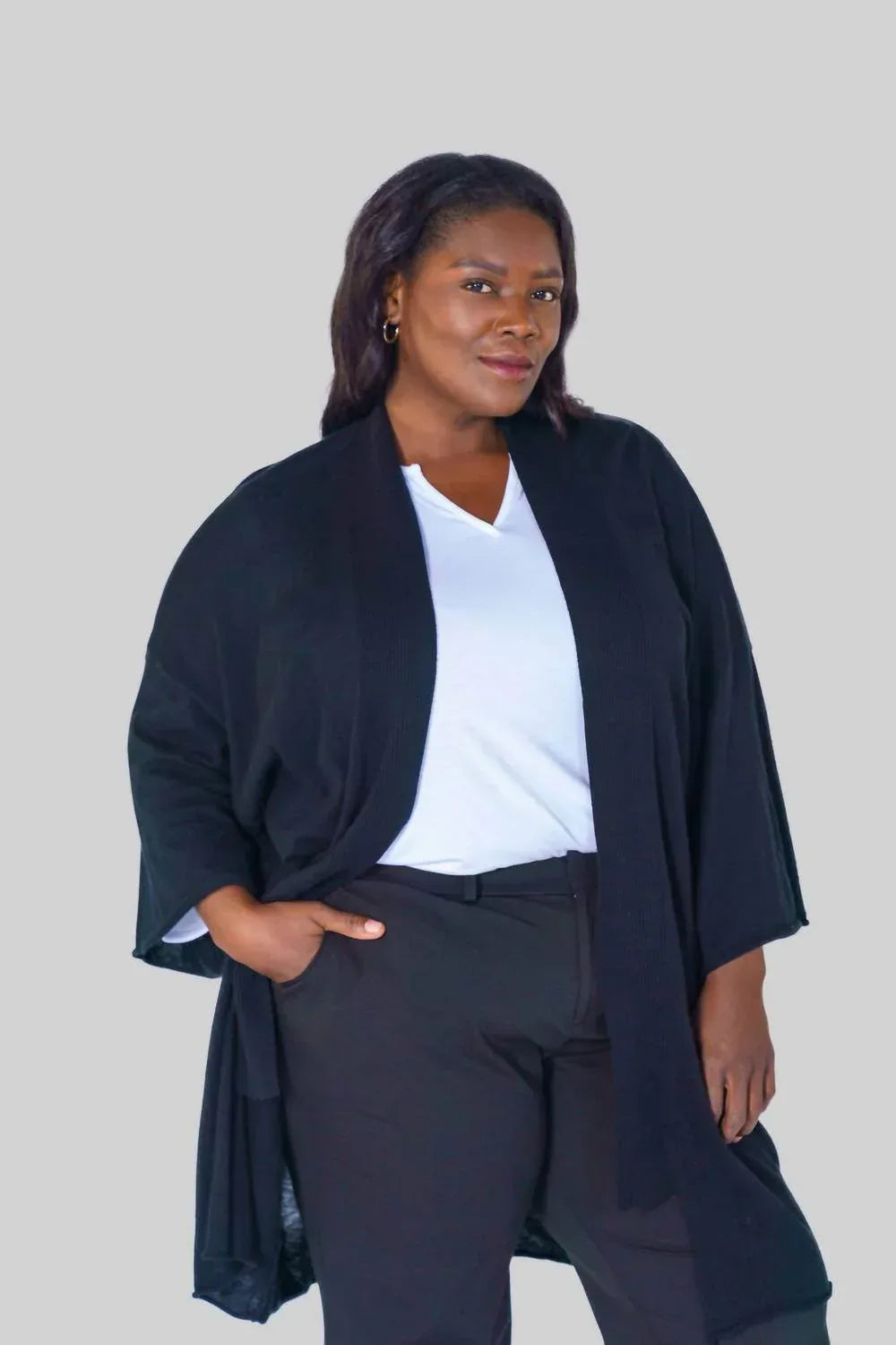 Mullein Cotton Cardigan - Plus