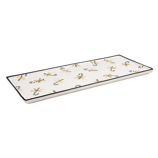 Candy Canes Ceramic Platter
