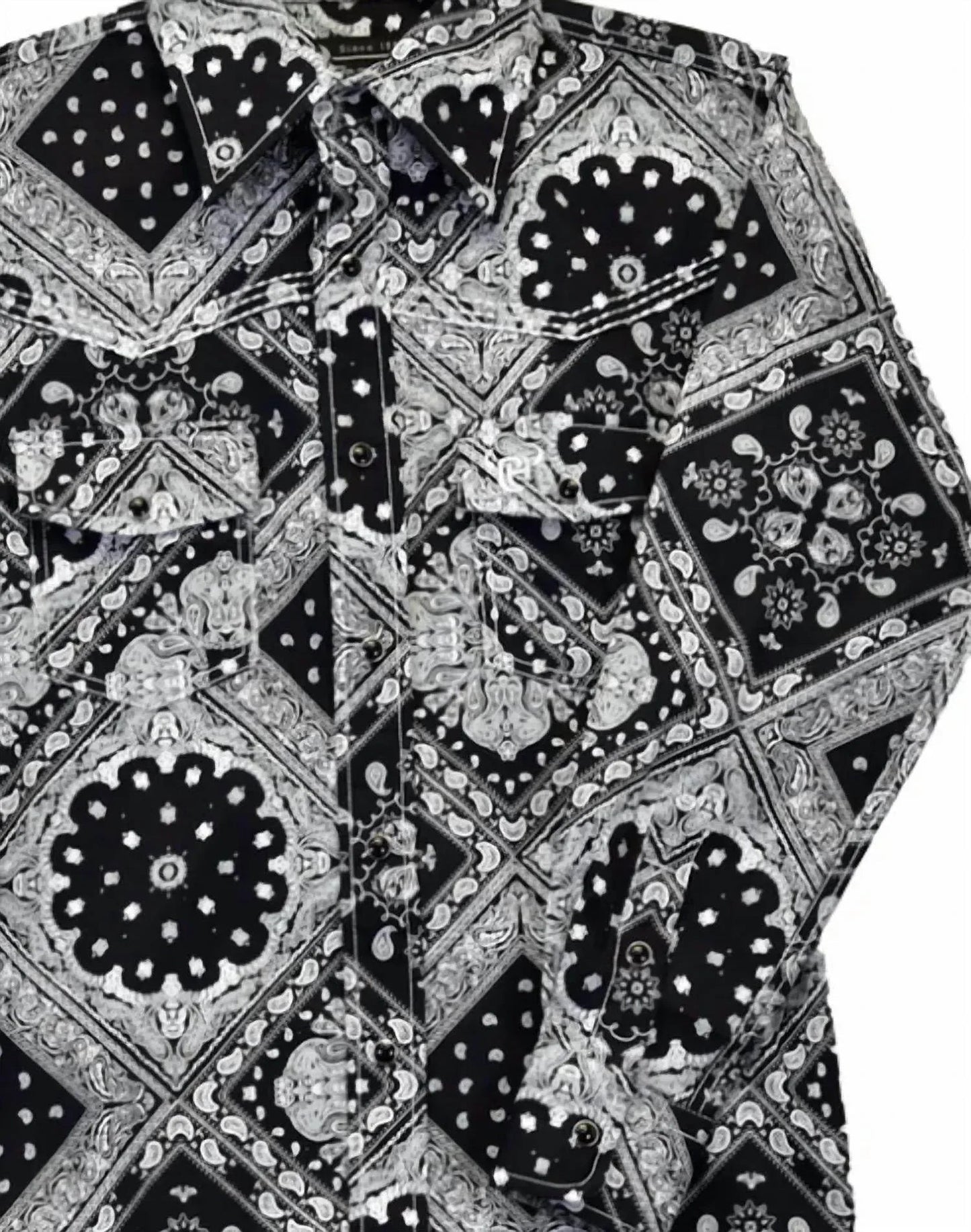 Boy's Bandana Long Sleeve Print