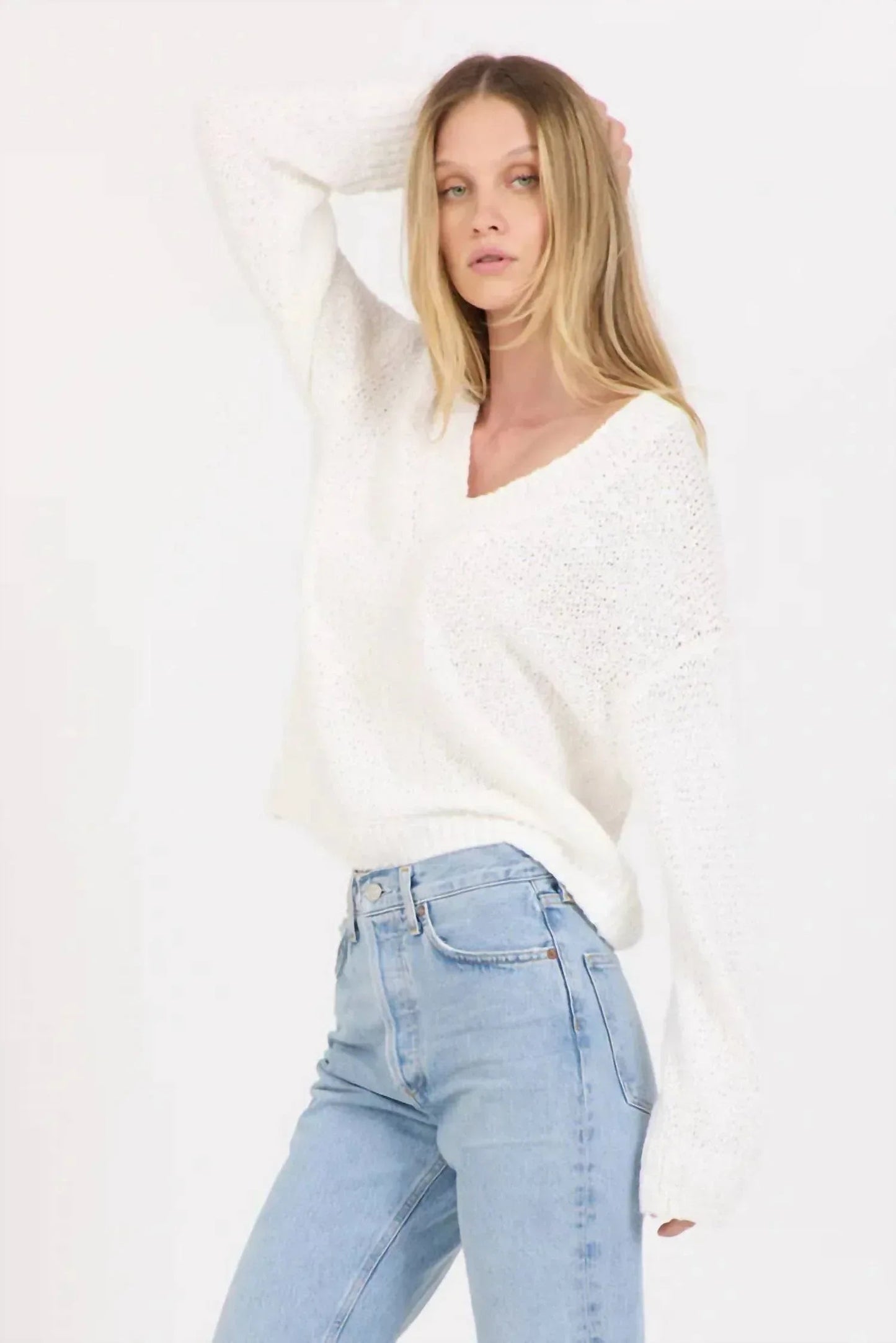 Linnea V-Ausschnitt Pullover