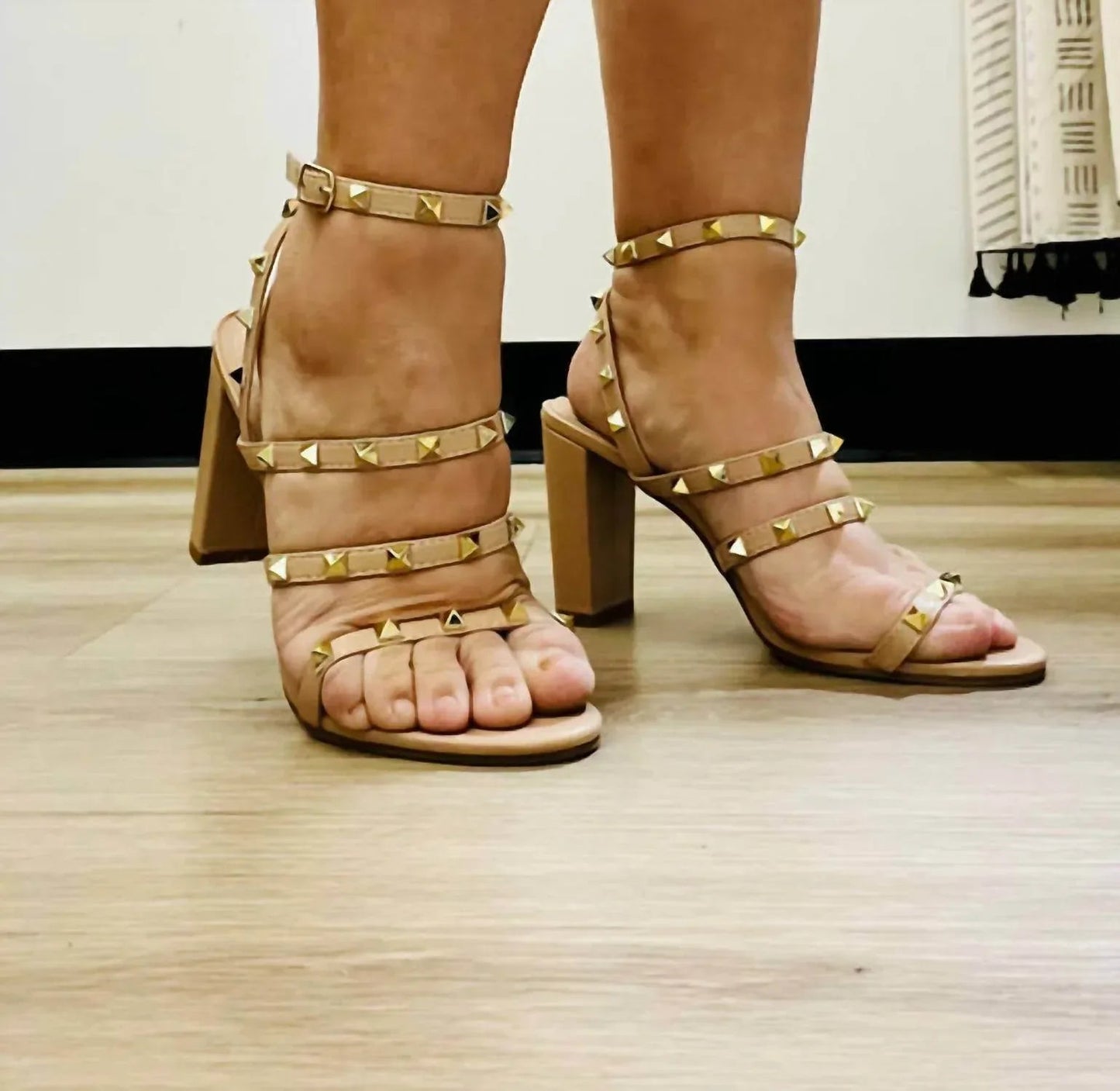 Women's Summer Studded Heel