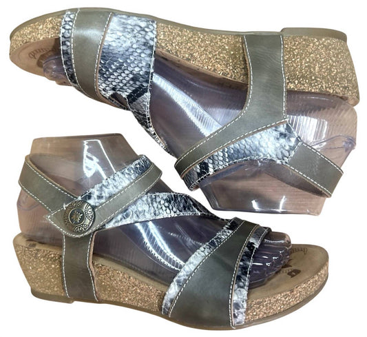 Women's Quilana Snake Print Sandals