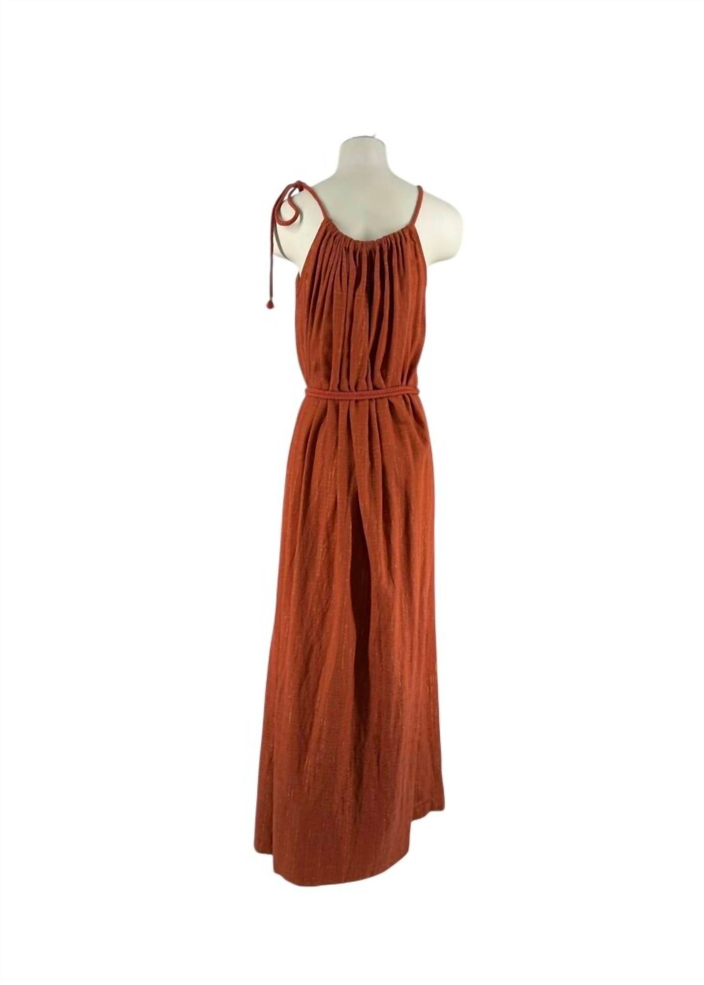 Damenrobe Artemia Maxikleid mit Neckholder