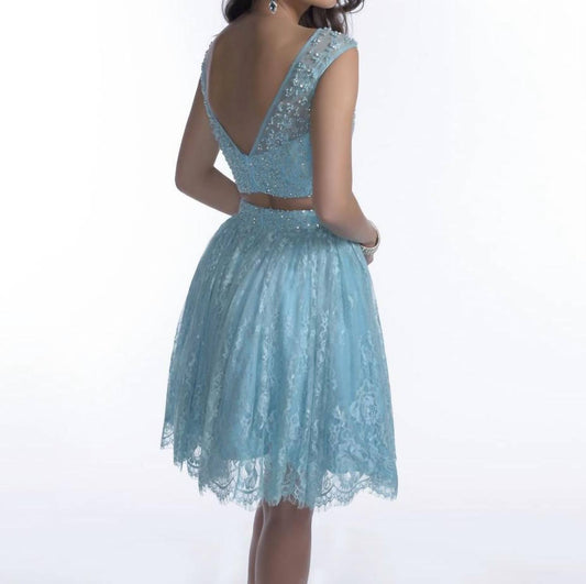 Ärmelloses Minikleid, zweiteilig