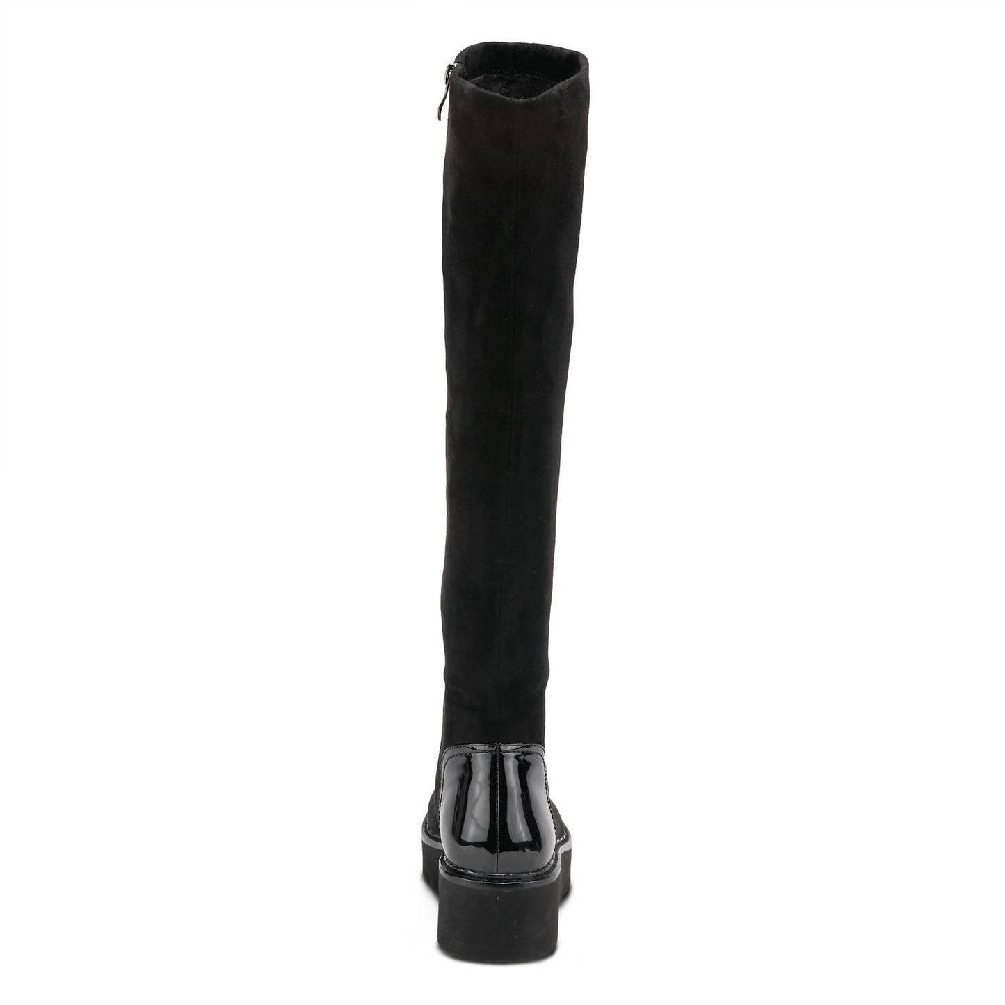 Quappa kniehohe Plateau-Stiefel für Damen
