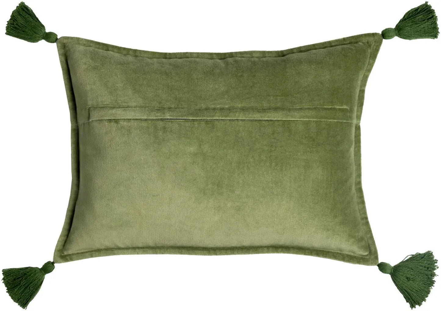 Lumbar Velvet Pillow