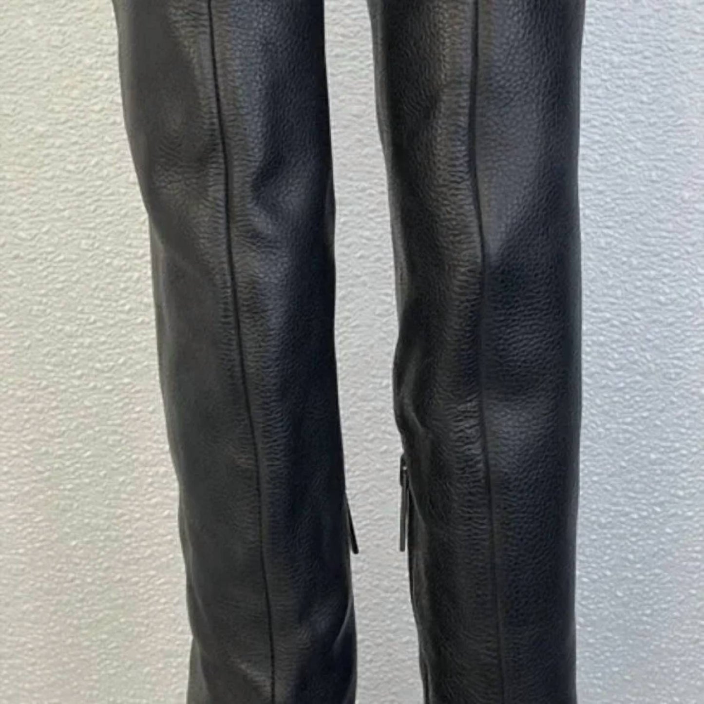 Damen Kniehohe Lederreitstiefel