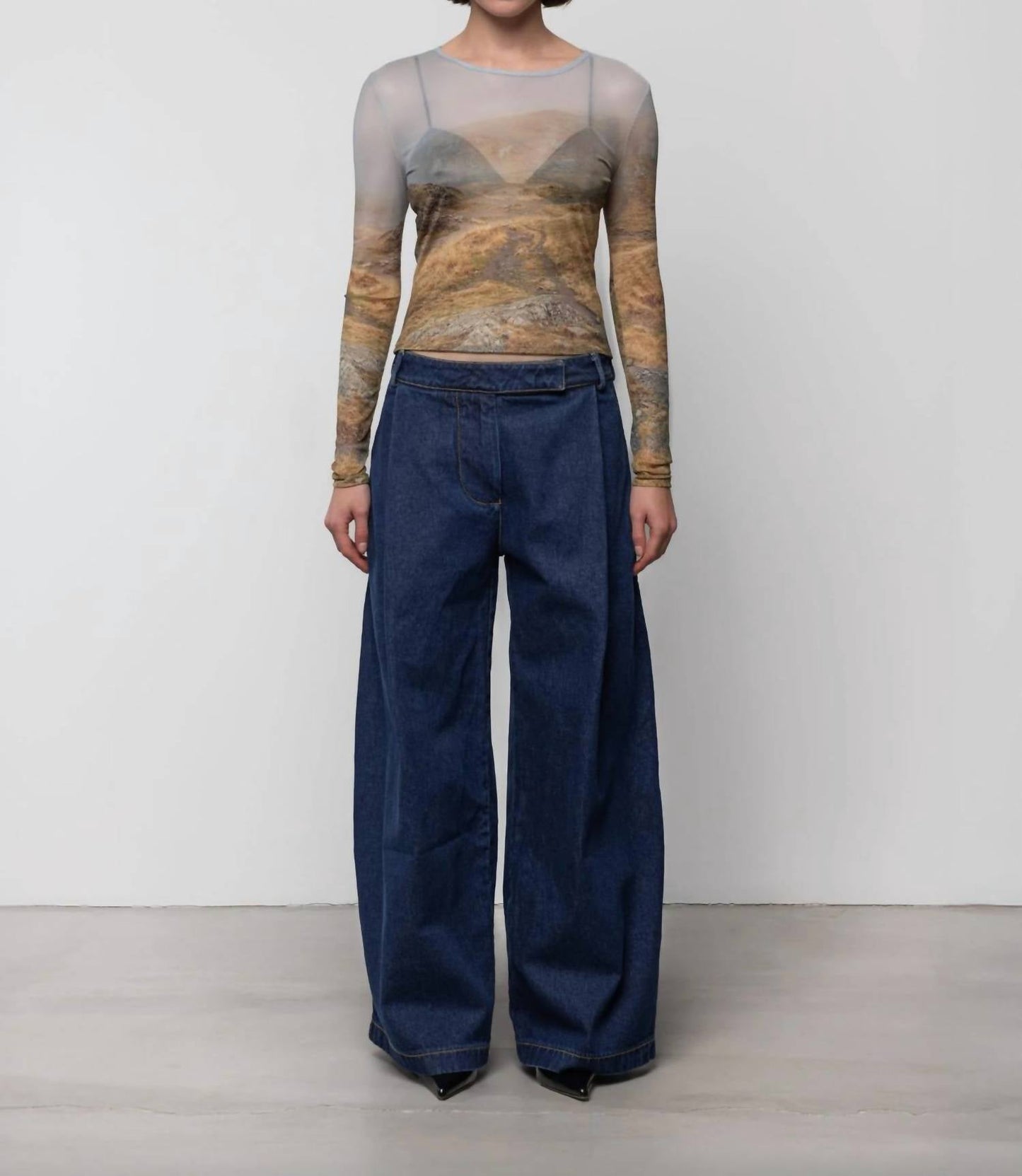 Damen Negoiu Mesh-Top