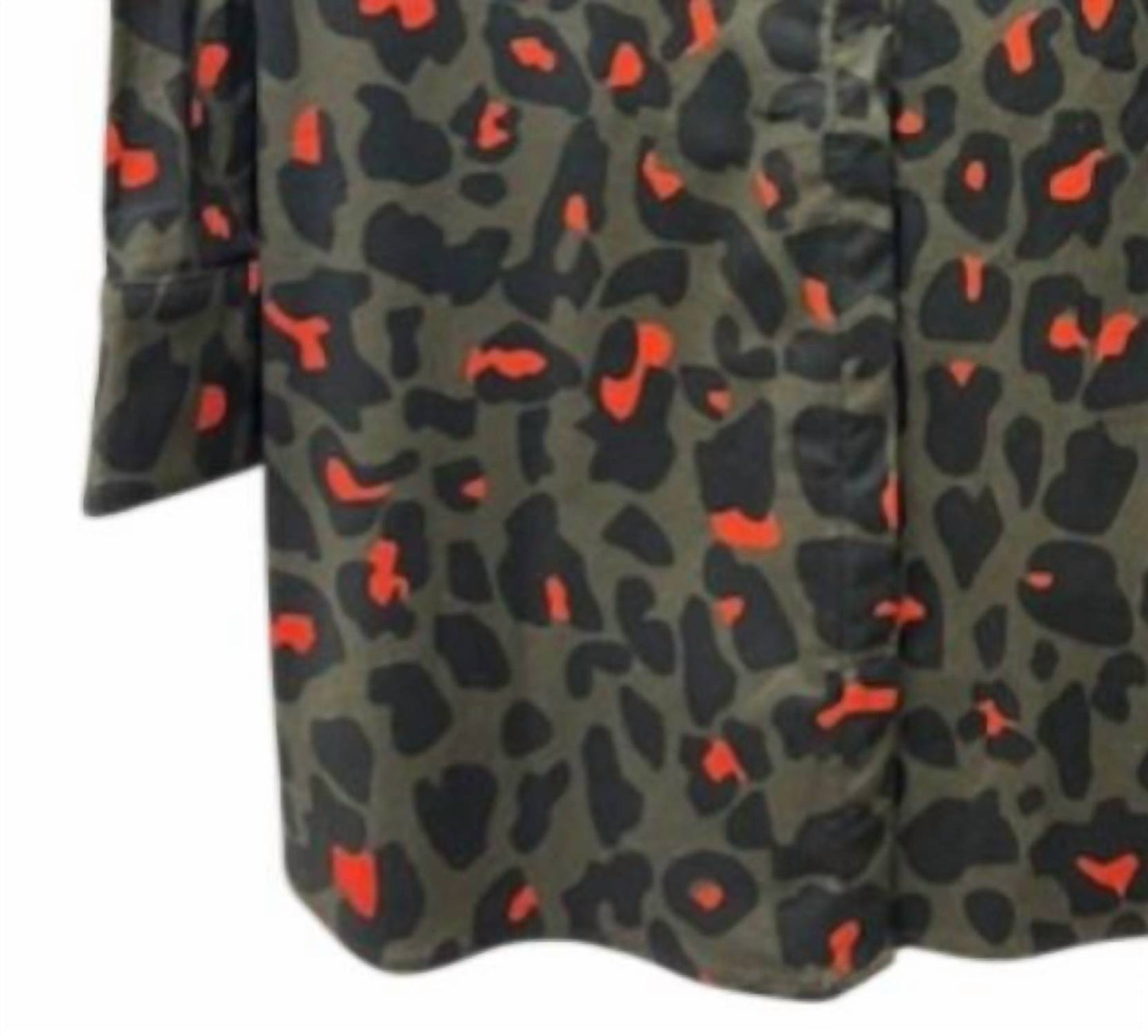 Women's Nancy Printed Button Front Top