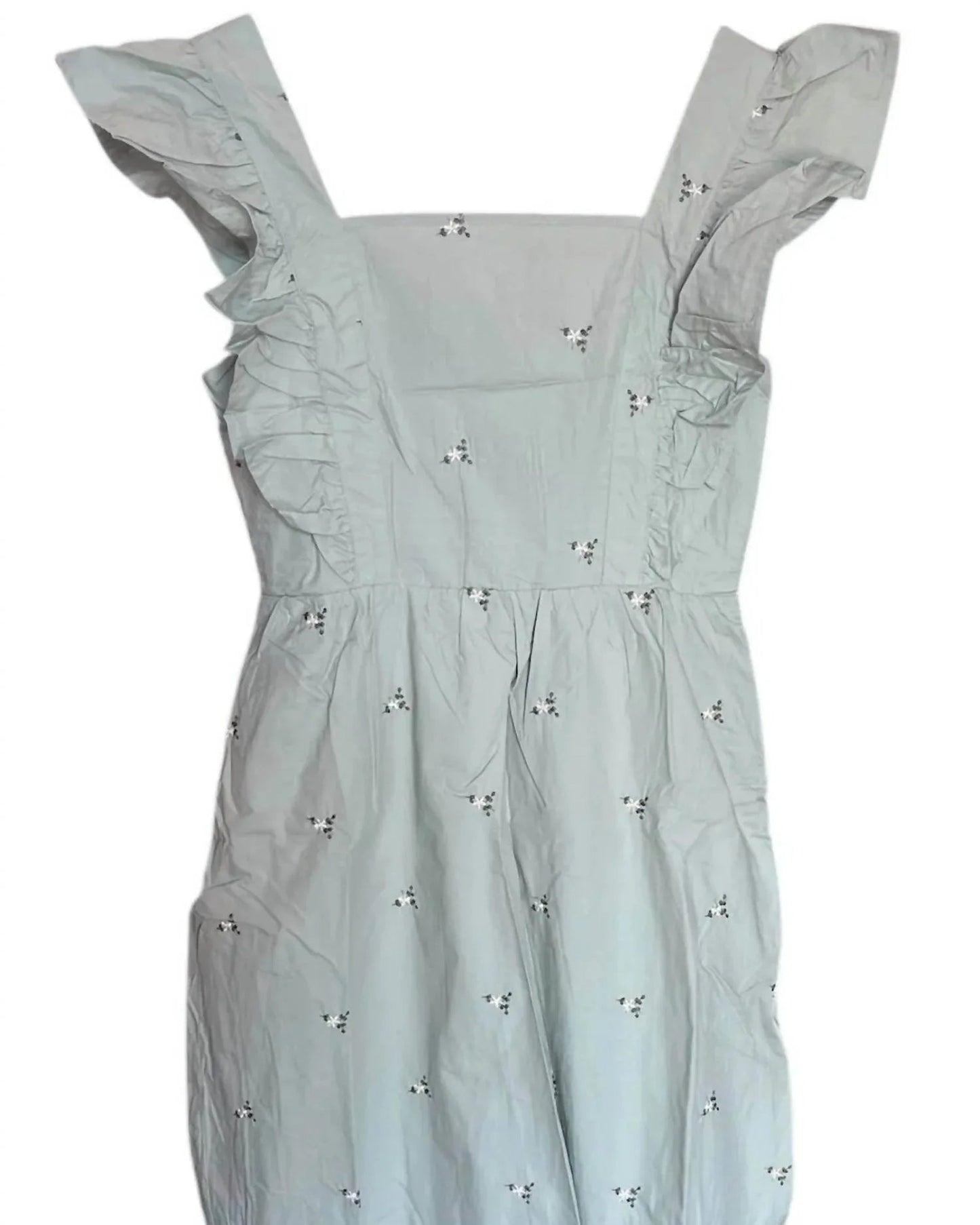 Besticktes Midikleid für Damen
