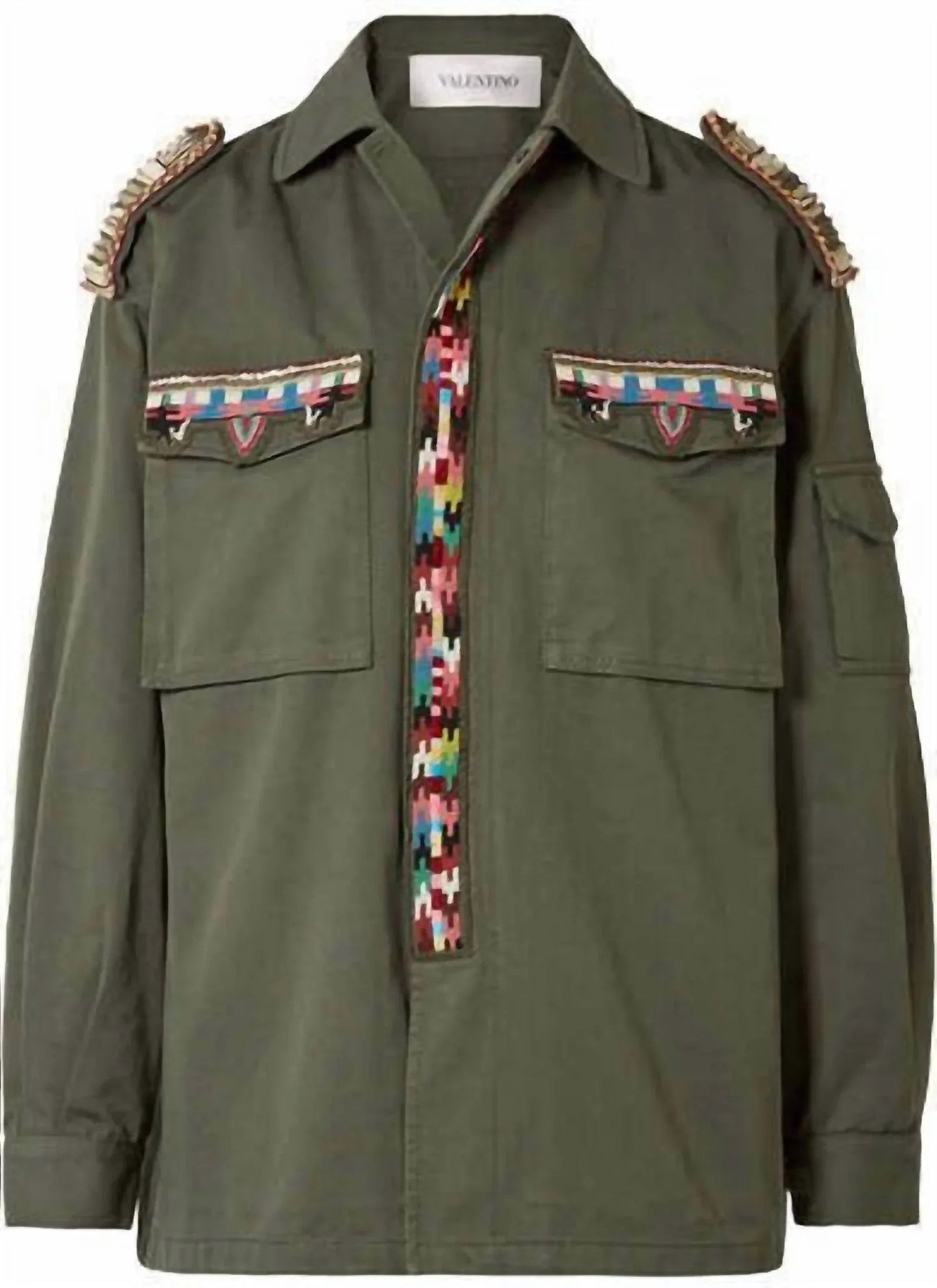 Women's Embellished Cotton Jacket