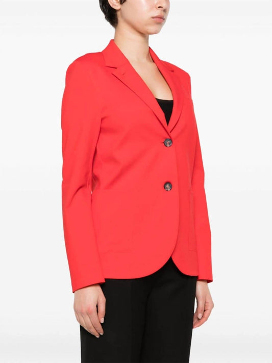 Taillierter Blazer aus technischem Gewebe