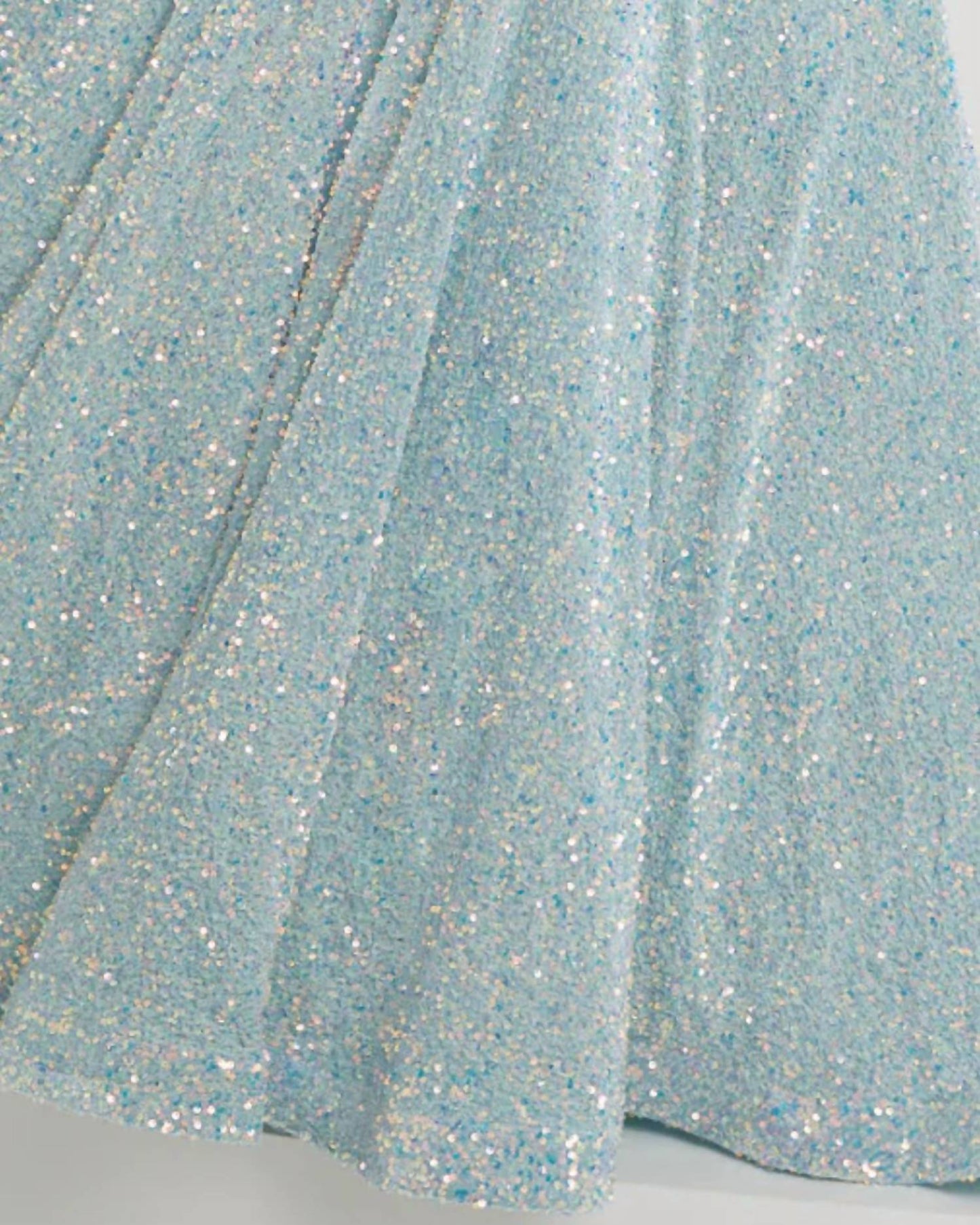 Tiffany Plüsch Pailletten Ballkleid