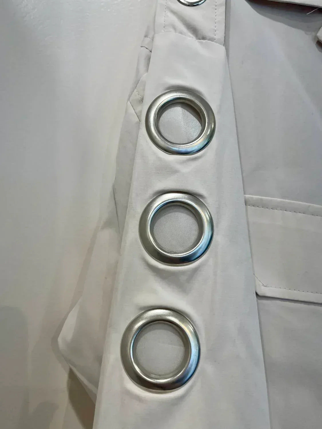 Women's Lightweight Jacket with Grommets